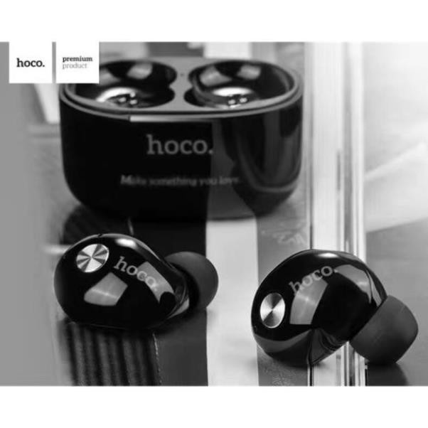 Tai nghe Bluetooth hai tai chính hãng Hoco ES10 kèm Dock sạc từ