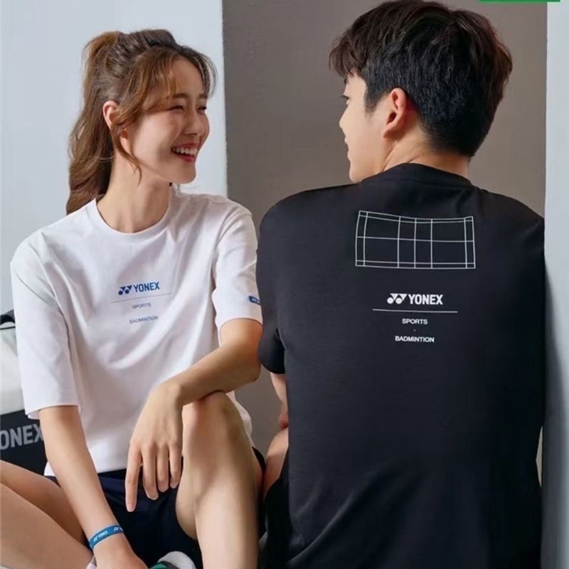 Áo Thun Thể Thao Cầu Lông Yonex Tay Ngắn Thoáng Khí Nhanh Khô Cho Nam Và Nữ