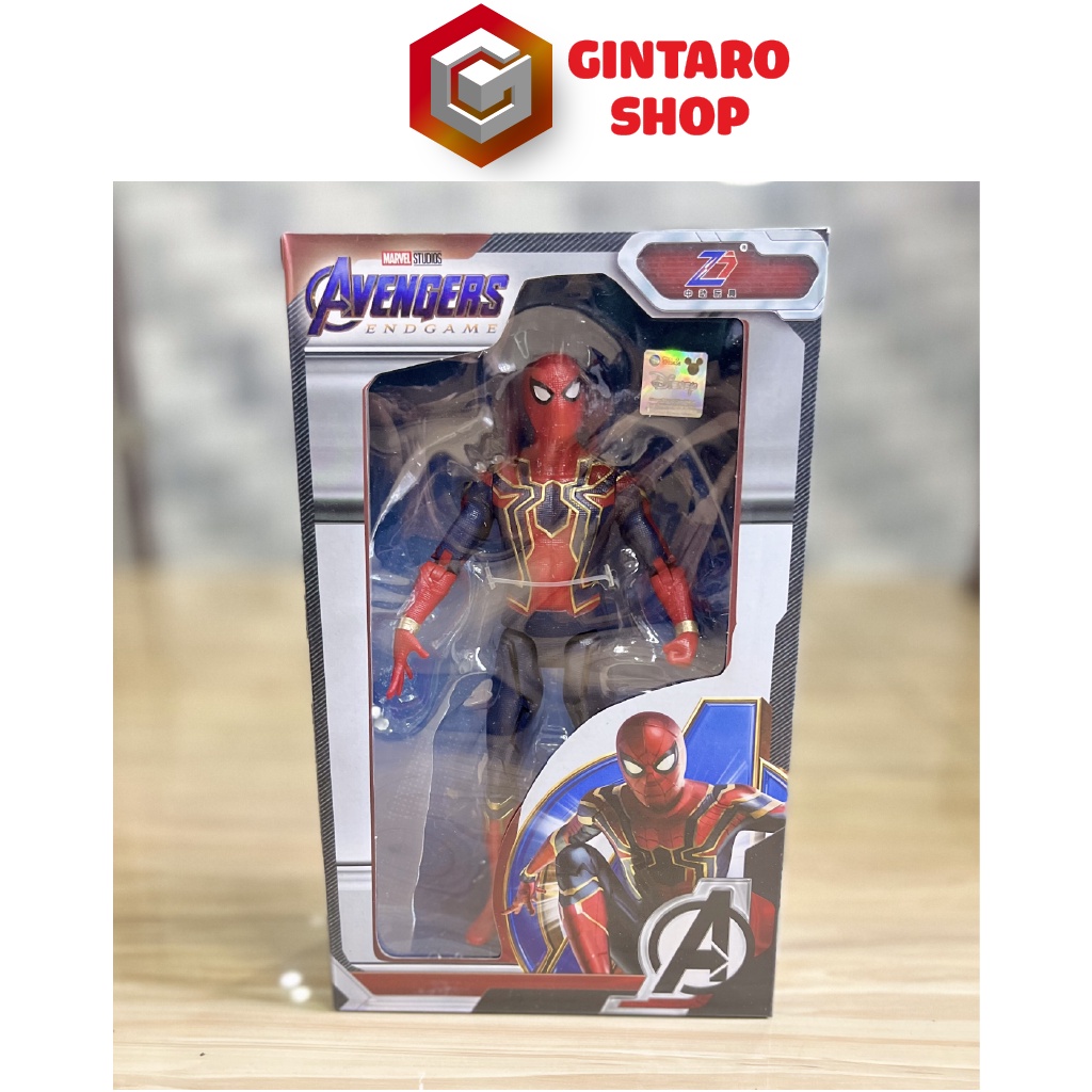 Mô hình Spider Man marvel cao cấp , Đồ chơi mô hình nhân vật người nhện Gintaro Shop