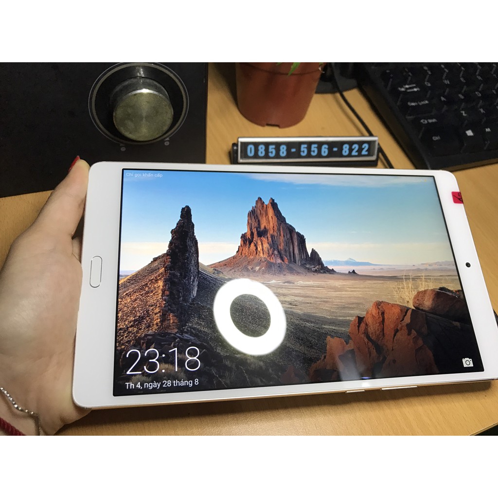 Máy Tính Bảng Huawei Dtab D01J ( WIFI+4G) - Ram 3GB, Màn 2k, hỗ trợ thẻ nhớ 256GB - CẢM BIẾN VÂN TAY