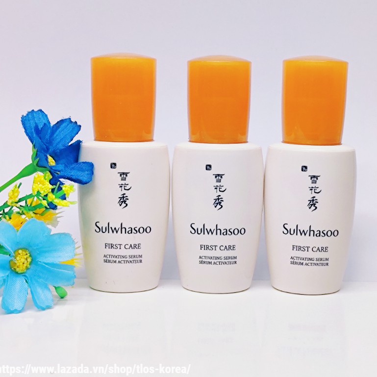 [8ml] Lọ tinh chất khởi động sulwhasoo cho da sáng khỏe, chống lão hóa mạnh mẽ - Sulwashoo First Care Activating Serum