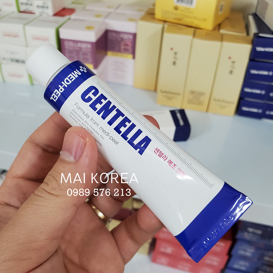 Kem ngừa mụn rau má Medi Peel Centella Hàn Quốc
