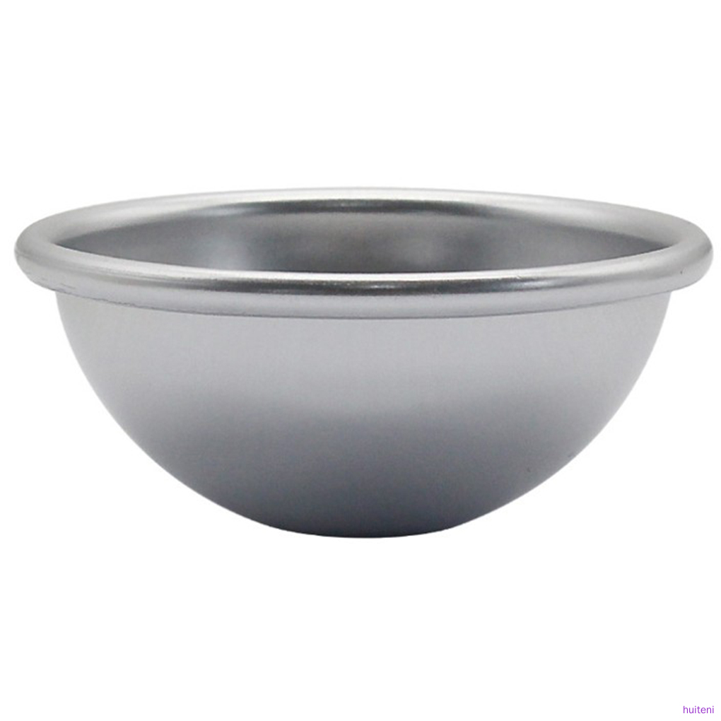 Bộ 3 cái khuôn làm bánh hình bán cầu bằng hợp kim nhôm