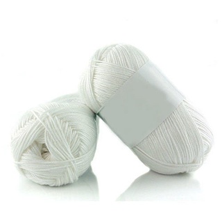 1 Cuộn Len Đan Sợi Móc Mềm Mịn 50g