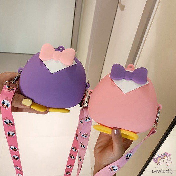 Túi đeo vai kiểu dáng hoạt hình thời trang Hàn Quốc dễ thương cho bé trai/ bé gái