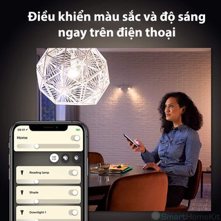 Bộ 4 Bóng Philips Hue White Ambiance E27 Bluetooth