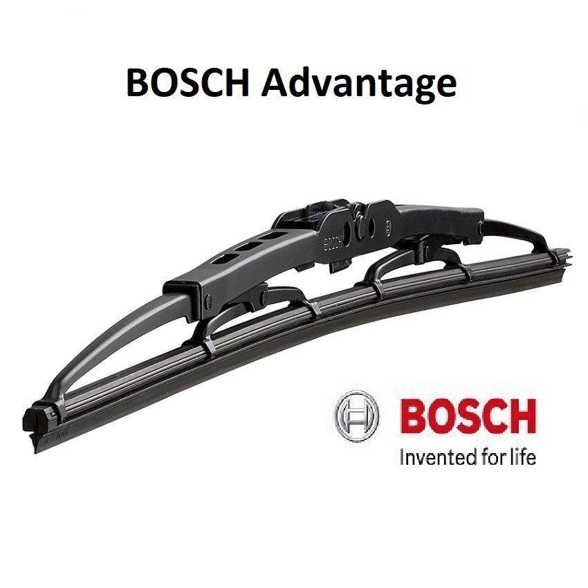 Gạt Mưa Ô Tô Bosch Advantage loại thân cứng xương sắt ( lẻ 1 cái)