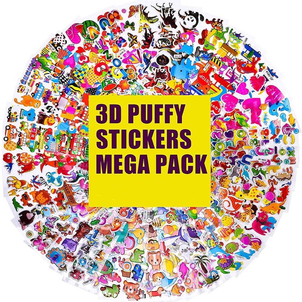 Sticker Dán Trang Trí Nhật Ký Hình Khủng Long Hoạt Hình Bằng PVC