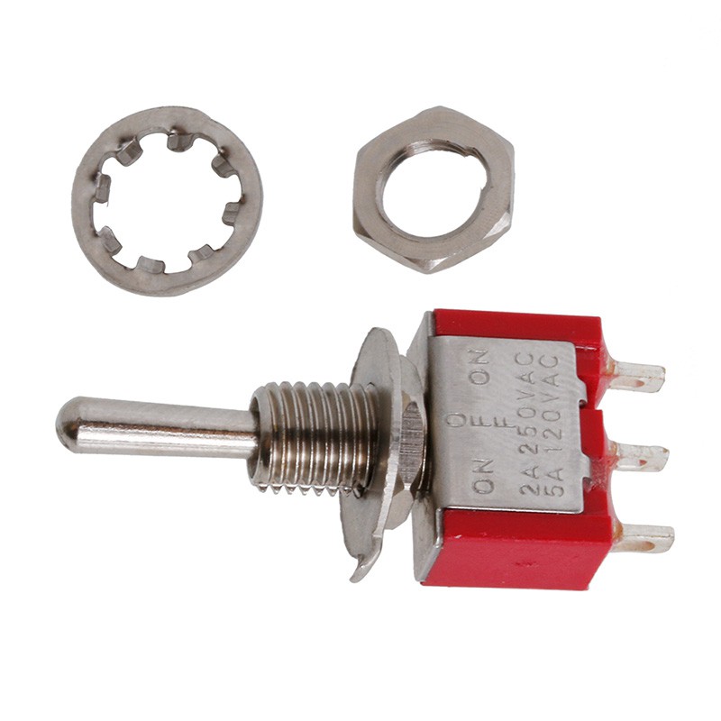 Công tắc đòn bẩy mini 3 chấu SPDT mts-103 3pin AC250V 2A 120v 5A