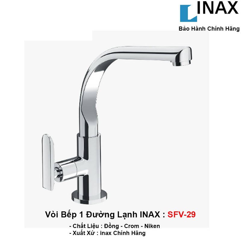 Vòi rửa bát nước lạnh INAX SFV-29