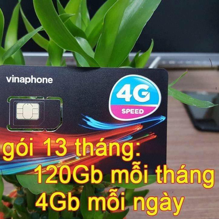 HOT Combo 2 SIÊU SIM 4G BIG DATA 120GB VINAPHONE, Miễn phí gọi nội mạng, 50p ngoại mạng