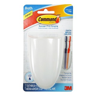 Móc treo bàn chải đánh răng command - 3m