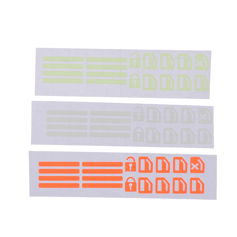 Miếng Dán Công Tắc Cửa Sổ Xe Hơi Màu Dạ Quang