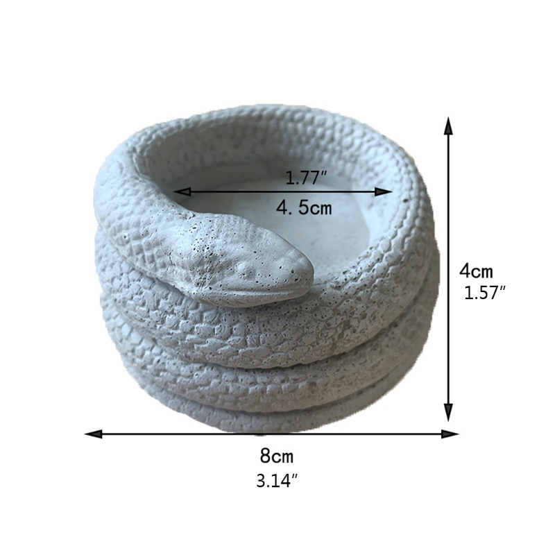 Khuôn Silicone Tạo Hình Rắn 3D Làm Đồ Thủ Công DIY Cho Bé