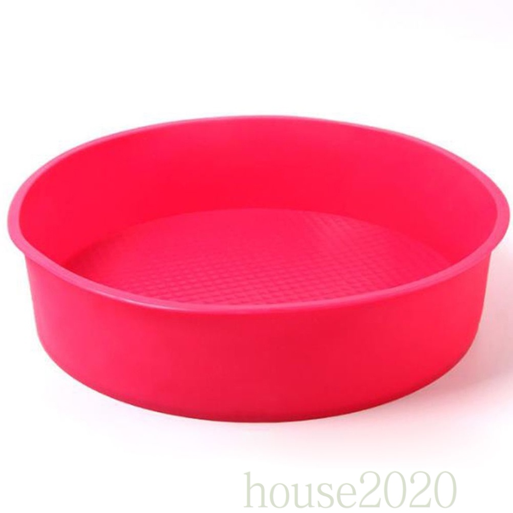 Khuôn silicone làm bánh hình tròn DIY 2020