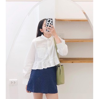 Áo Cropped Chemise