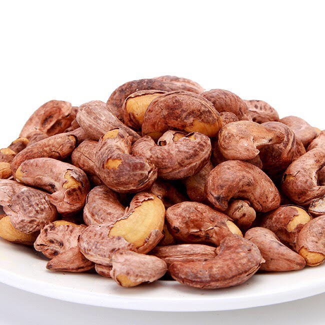 Hạt Điều Rang Muối Vỏ Lụa - 500gr