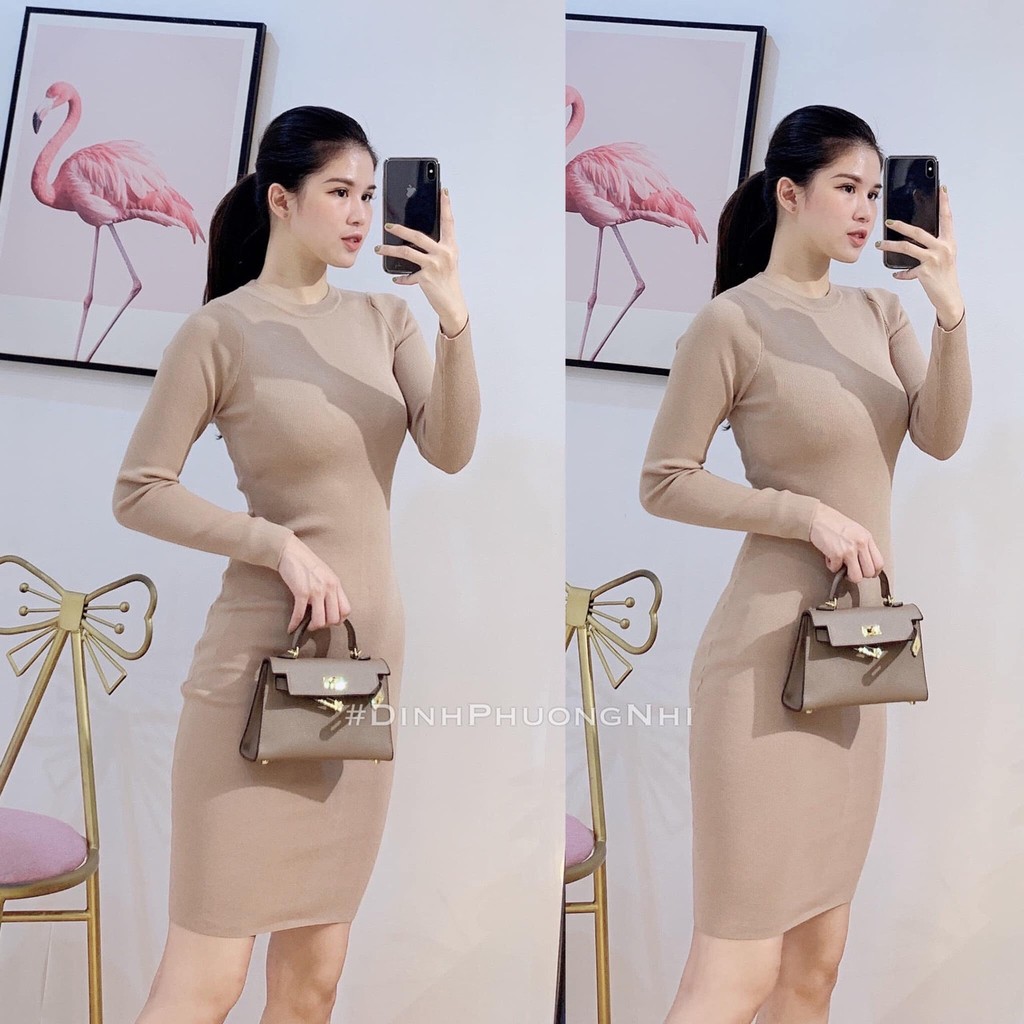 Váy Len Body