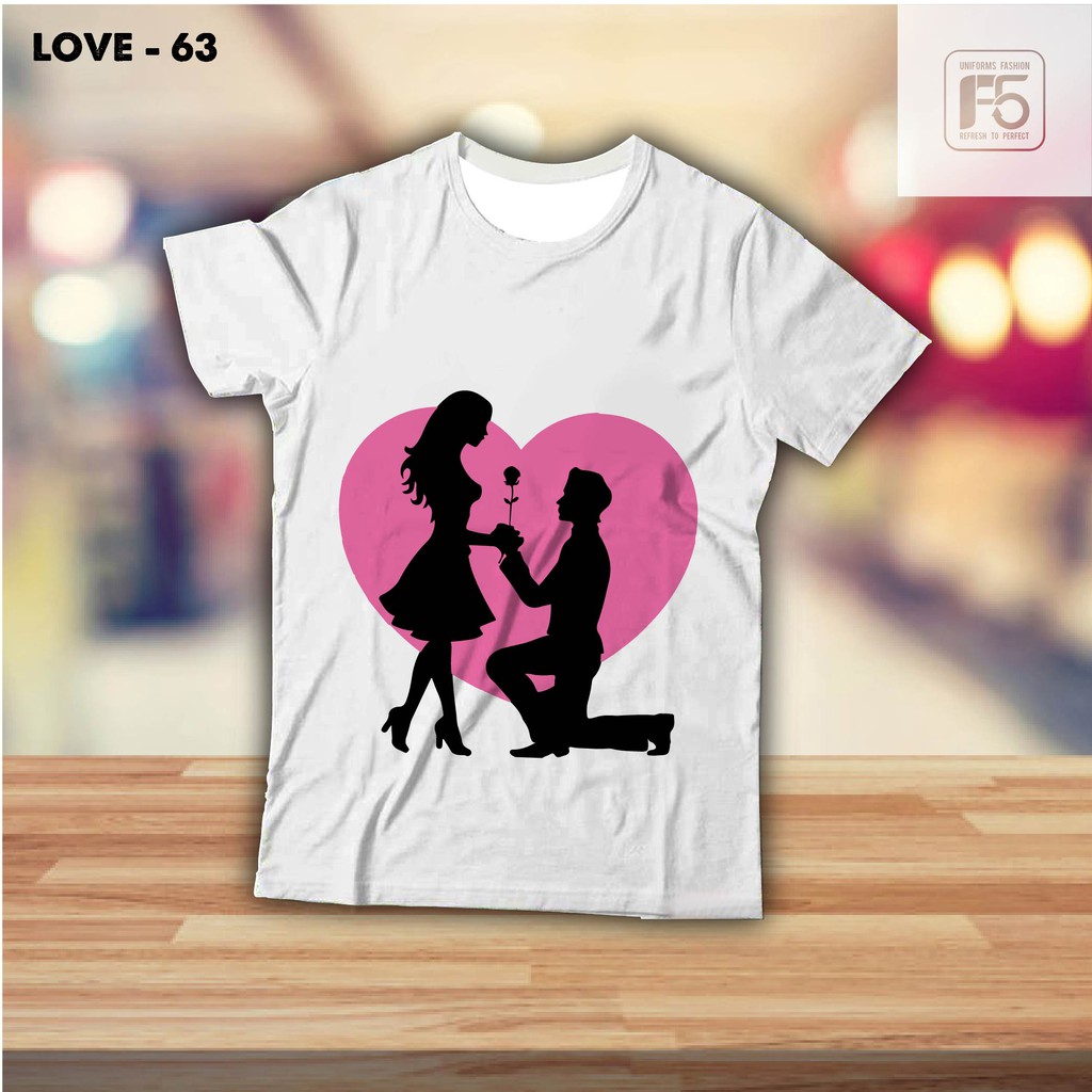 Áo Cặp Tình Nhân Cho Valentine MS07 (Giá 1 Áo)