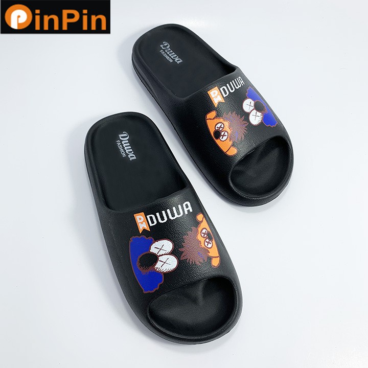 Dép đúc nam bánh mì PinPin chất liệu eva nhẹ đàn hồi tốt đế chống mòn và trơn trượt thoải mái đi nước - dw097