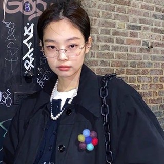 Korean Style Square-Frame Glasses