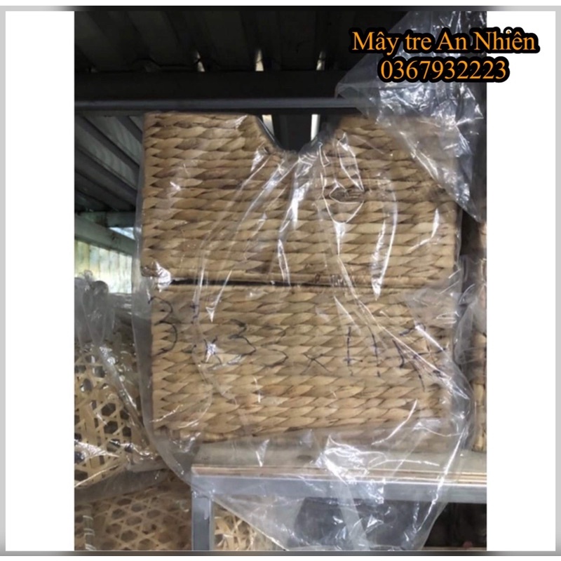 Khay, hộc tủ đựng đồ bằng lục bình nhiều size
