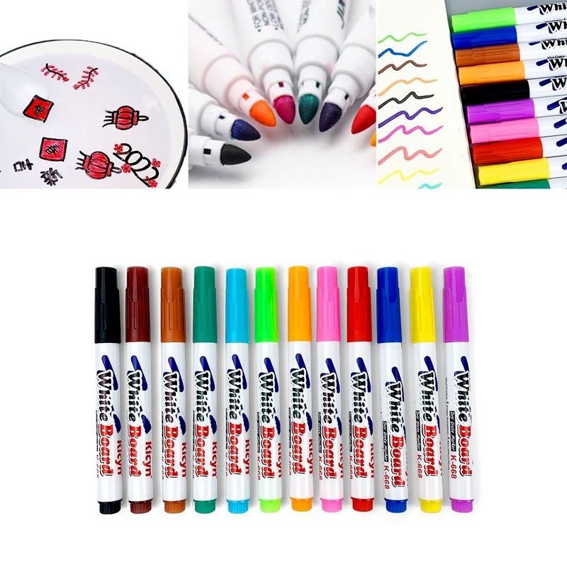 set 12 bút màu ma thuật siêu hot, siêu sáng tạo
