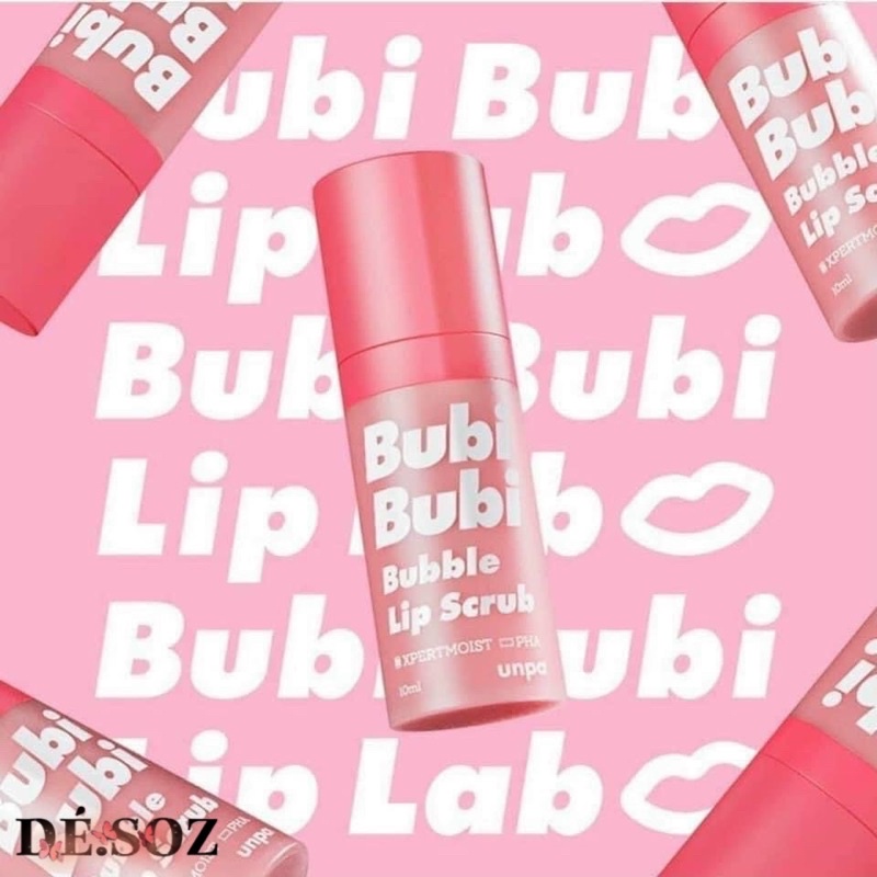 Bubi Bubi Lip Unpa-Tẩy da chết môi dạng bọt sủi | BigBuy360 - bigbuy360.vn