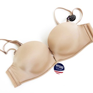 Áo lót Bombshell siêu nâng 32A, 32B, 34A, 34B, 36A, 38B màu nude, tháo dây, add 2 cup - Victoria's Secret USA