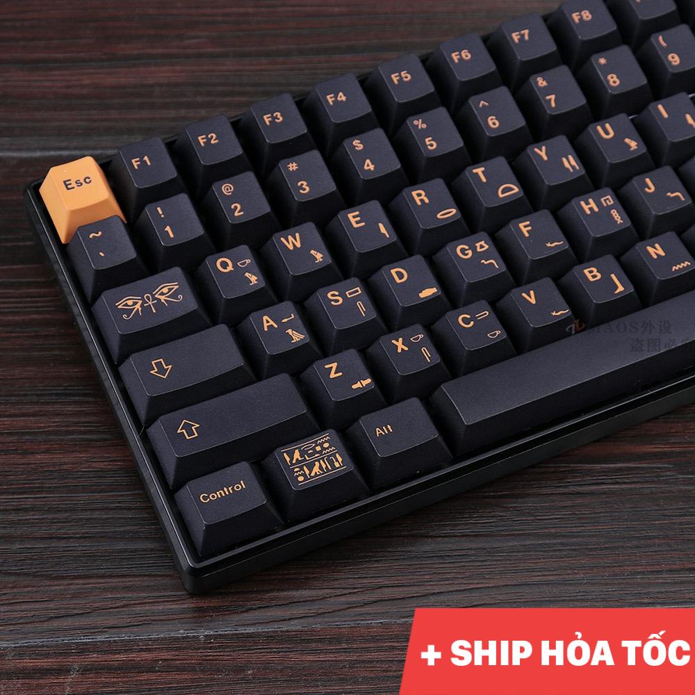 Keycap GMK PHARAOH chất liệu PBT 129 nút cherry dành cho bàn phím cơ