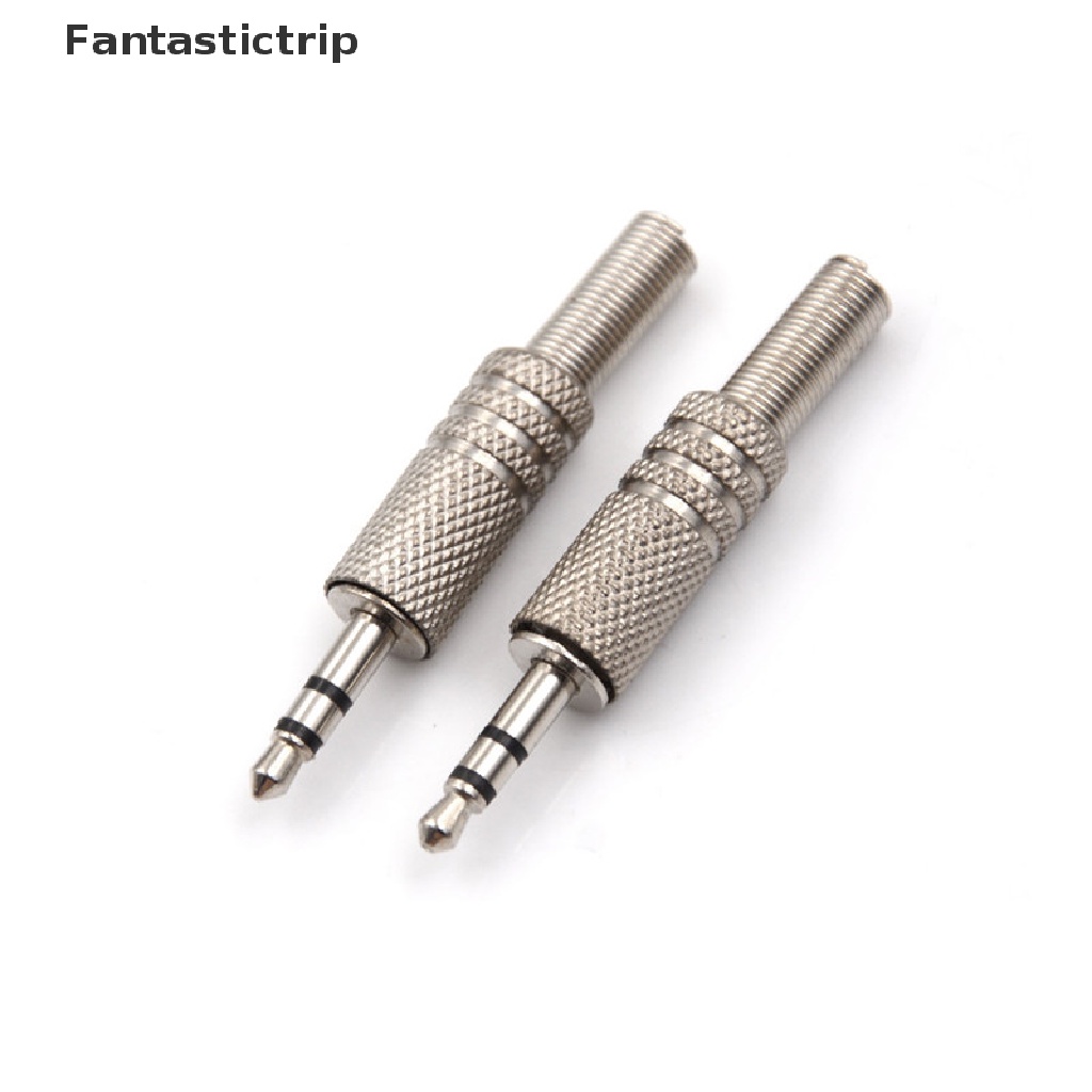 Set 5 Đầu Nối Jack Cắm Âm Thanh 3.5mm 3 Cực Chuyên Dụng