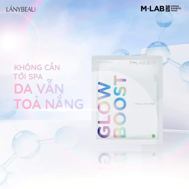 Mặt Nạ Sợi Tre Glow Boost MLab Hộp 7 Miếng