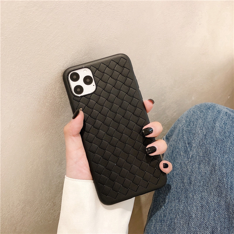 Ốp Điện Thoại Mềm Màu Trơn Họa Tiết Gợn Sóng Cho Iphone 11 Pro Max X Xs Max Xr 6 6s 7 8 Plus 12 Pro Max 12 Mini | BigBuy360 - bigbuy360.vn