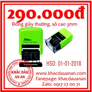 Dấu HSD: 01-01-2018 số cao 3mm