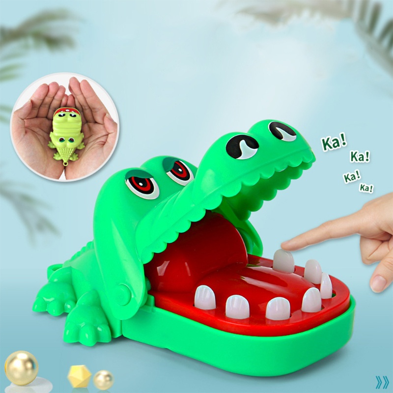 Đồ chơi khám răng cá sấu vui nhộn kiểu dáng dễ thương dành cho trẻ em