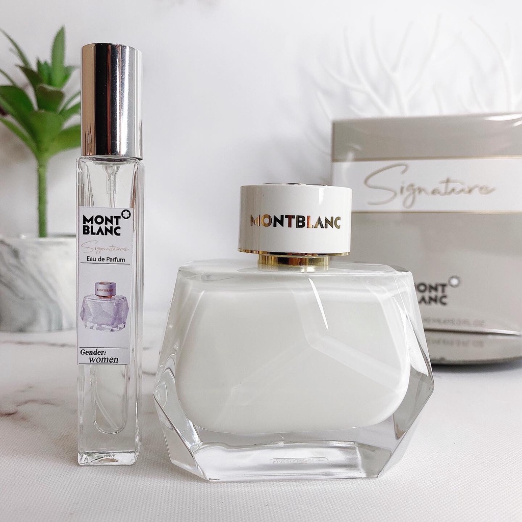 10ml - Nước Hoa ᴍᴏɴᴛʙʟᴀɴᴄ Signature EDP
