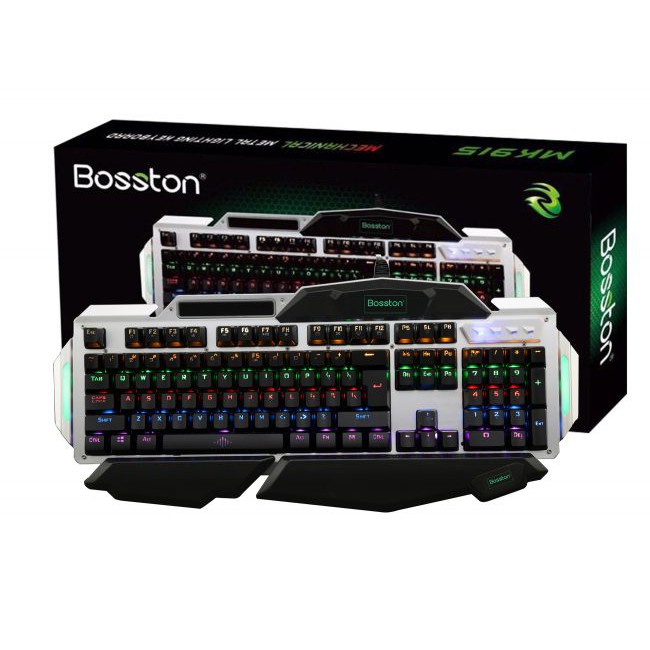 [BẢO HÀNH 12T ]-Bàn Phím Cơ Bosston MK915 Blue Switch - gaming keyboard/ Keyboard Bosston MK915- Bàn phím chuyên game