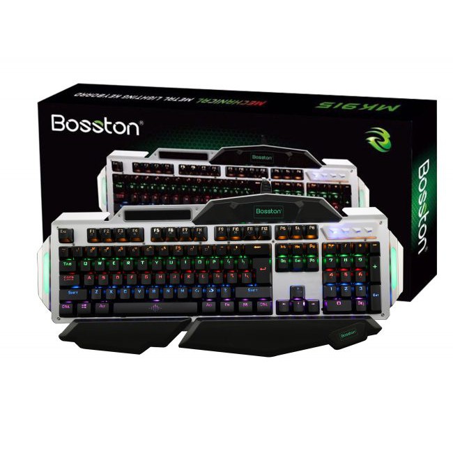 SIEU KHUYẾN MẠI Bàn Phím Cơ Bosston MK915 Full Led - Bảo Hành 12 Tháng