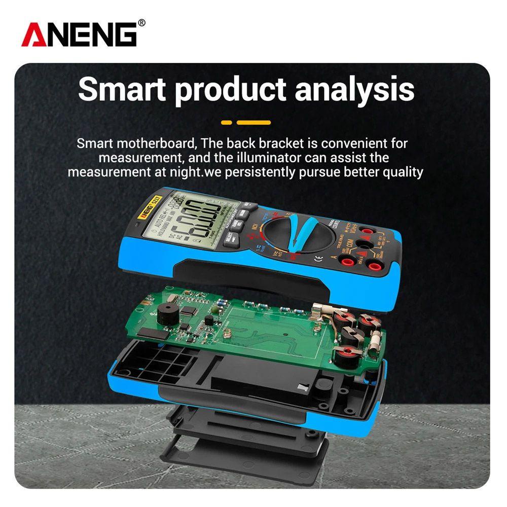 Jane Đồng Hồ Vạn Năng Kế Kỹ Thuật Số Thông Minh Độ Chính Xác Cao NCV Kiểm Tra Lcr Analog