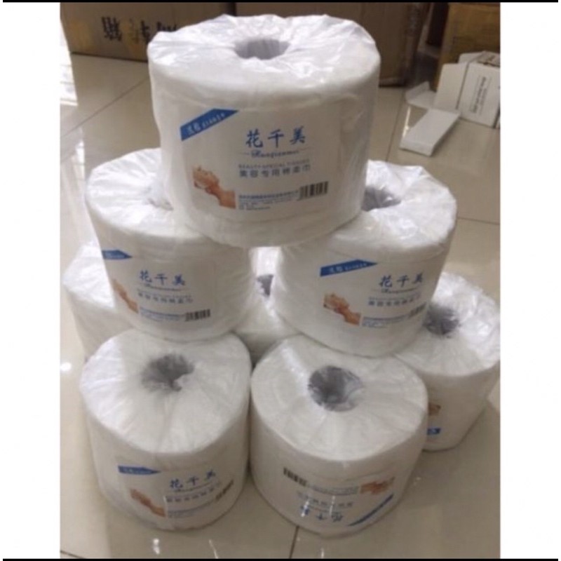 Giấy cuộn rửa mặt dùng trong spa thẫm mỹ viện Giấy dùng Tẩy Trang Phun Xăm | BigBuy360 - bigbuy360.vn