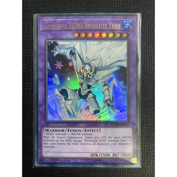 Thẻ bài Elemental Hero Absolute Zero/BLHR-EN065