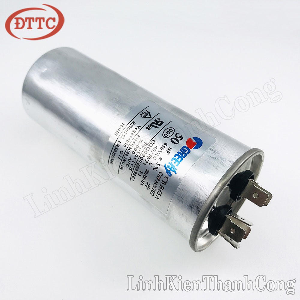 Tụ CBB65 50uF 450VAC