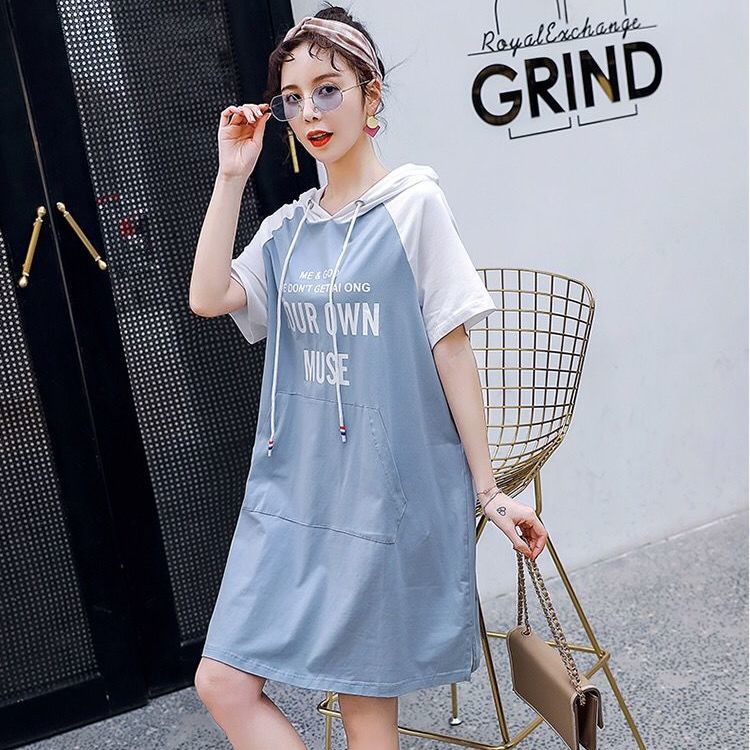 🇲🇾 Đầm Tay Ngắn Thiết Kế Xinh Xắn Thời Trang Cho Mẹ Bầu