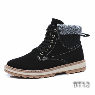 [ GÍA HỦY DIỆT ] Giày Nam Cổ Cao BT12 - Màu Đen