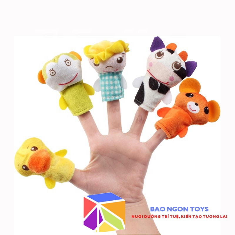 RỐI NGÓN TAY KỂ CHUYỆN CHO BÉ - BAO NGON TOYS