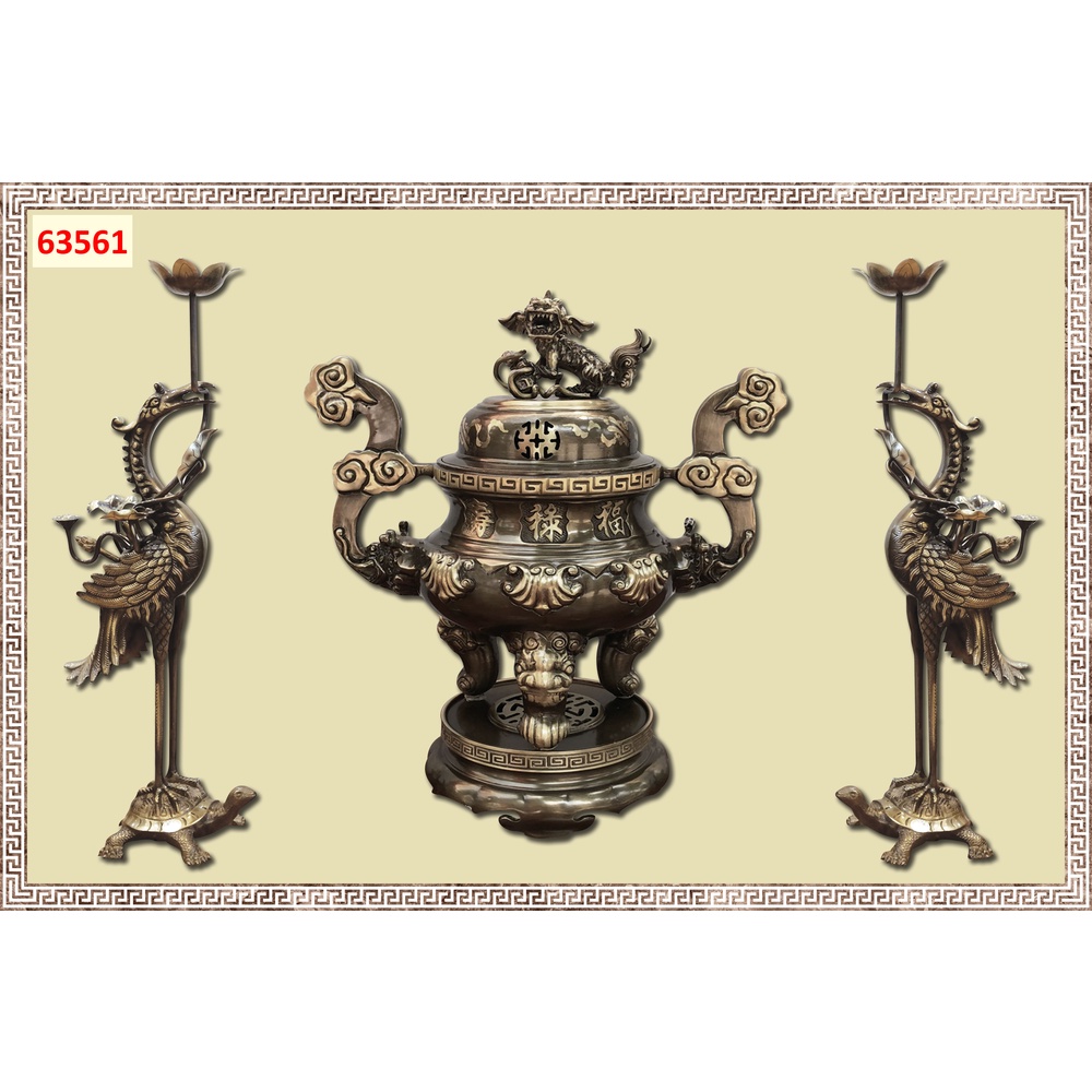 Tranh dán tường 3D vải lụa 3d cao cấp giành cho phòng thờ