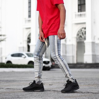 QUẦN JEAN ZIPPER DISTRESS