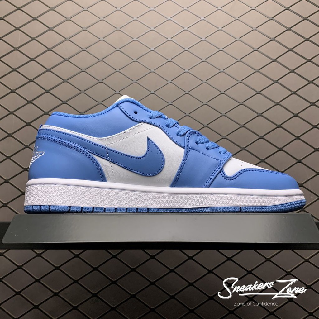 (FREESHIP+HỘP+QUÀ) Giày Thể Thao Sneakers AIR JORDAN 1 Low SB UNC thấp cổ màu xanh trắng cực đẹp cho cả nam và nữ | BigBuy360 - bigbuy360.vn