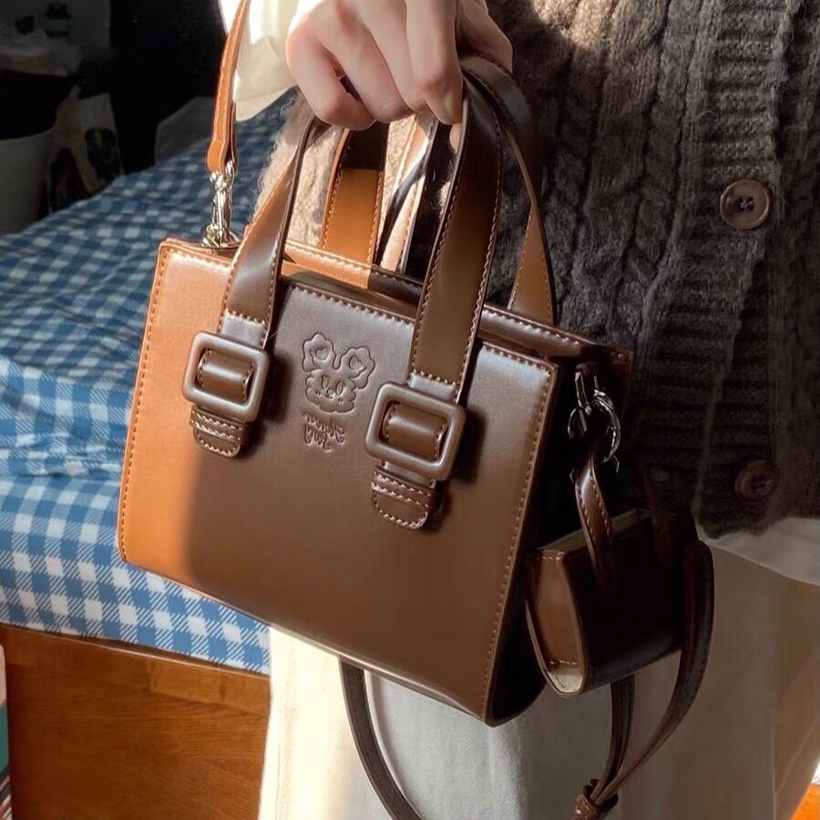 Túi Xách Đeo Vai Màu Sắc Kẹo Ngọt Thanh Lịch Thời Trang Mùa Thu Cho Nữ