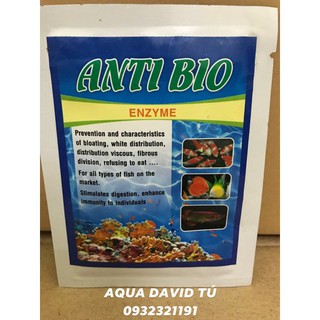 ANTIBIO Là Men tiêu hóa 10g giúp cá tiêu hóa tốt